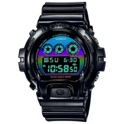Ceas de mână pentru bărbați Casio DW-6900RGB-1ER Cuarț / 50 mm