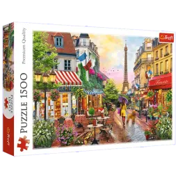 Puzzle Trefl Charming Paris 12+/ Numărul de piese: 1500