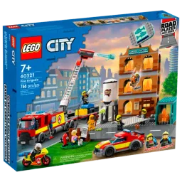 Constructor pentru copii LEGO Brigada de pompieri