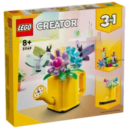 Constructor LEGO Flowers in Watering Can