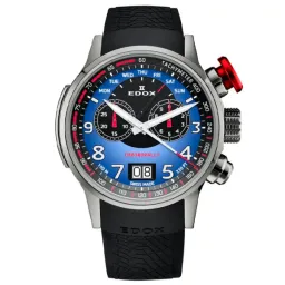 Ceas de mână pentru bărbați Edox 38001-TINR-BUDN Cuarț / 48 mm