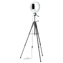 Lampă circulară Cellularline Ring Light Master 330 mm Black