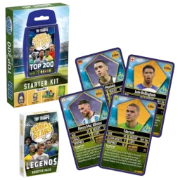 Joc de masă Winning Moves Top Trumps World Football Stars 200 6+/ Joc de logică