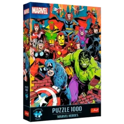 Puzzle Trefl Heroes 5+/ Numărul de piese: 1000