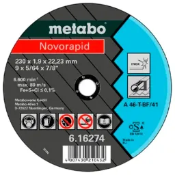 Disc debitare Metabo Novorapid