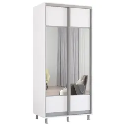 Dulap Mobildor-Lux ARON P K1 100 x 60 x 200 / PAL / Alb