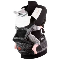 Marsupiu pentru copii Chipolino Hip Star Fly (3800931054939) 15 kg/ Black