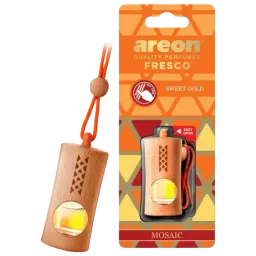 Aromatizator auto Areon Mosaic Sweet Gold / 0.004l / pe oglindă