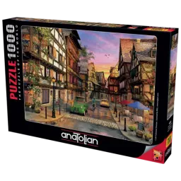 Puzzle 2D Anatolian Colmar Street 12+/ Numărul de piese: 1000