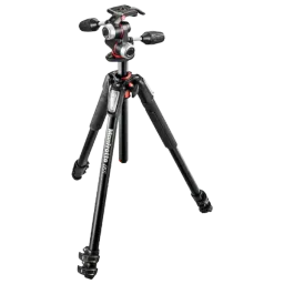 Trepied Manfrotto 055 ALU 3-S KIT 3W HEAD Foto, video/ Black