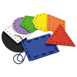 Joc educativ VIGA Lace and Trace Shapes