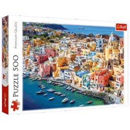 Puzzle Trefl Procida, Campania, Italy 10+/ Numărul de piese: 500