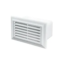 Conector de aeroduct Ventika EL 60 93 x 232 x 76 x 64 mm plastic alb