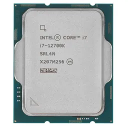 Intel® Core  i7-12700K, S1700, 3.6-5.0GHz, 12C(8P+4Е) / 20T, 25MB L3 + 12MB L2 Cache, Intel® UHD Graphics 770, 10nm 125W, Unlocked, tray
