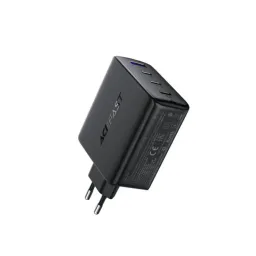 Зарядное устройство Acefast A94 PD100W, GaN (3xUSB-C+USB-A) charger, Black