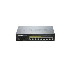 PoE коммутатор D-Link DGS-1008P/E1A, 8 портов 10/100/1000Мбит/с