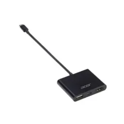 Док-станция Acer 3 in 1 USB-C GEN1 to PD, HDMI, USB(A) Dongle, Black