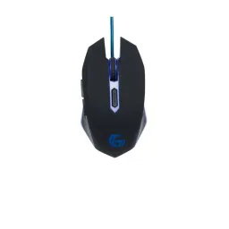 Мышь Gembird MUSG-001-B, Black-Blue