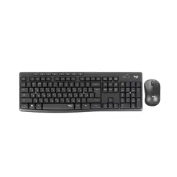 Keyboard Logitech MK295 Silent, EN/RU, Graphite