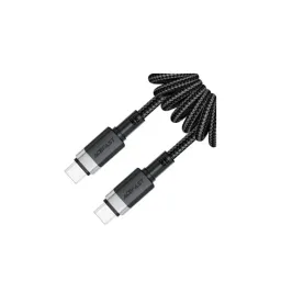 Кабель USB Type-C to Type-C 1.2m, Acefast C14-03, 60W, Black