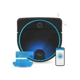 HOBOT Vacuum-Mop 4-in-1 Robot Legee 7, EU, Black, Suction 2700pa, Sweep, Mop, Pet Mode, Creative Voice, Voice/Remote Control, Wi-Fi, Self Charging, Dust Box Capacity  0.5L, Working Time  90m, Maximum area about 240 m2, Barrier height 2cm