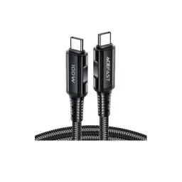 Кабель USB Type-C to Type-C, Acefast C4-03, 100W, Black