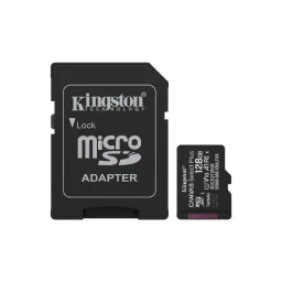 Card de memorie MicroSD 128GB Kingston Canvas Select Plus Gen3 SDCS3/128GB+SD adapter