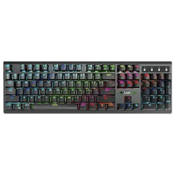 Tastatură Gamemax KG801 Mechanical Black Gaming, Cu fir