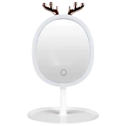 Oglindă de machiaj LED Mirror Antler Auriu White