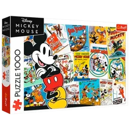 Puzzle Trefl Mickey's World (10741) Numărul de piese: 1000, Vârsta recomandată: 9+