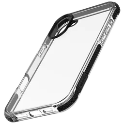 Husă pentru smartphone Apple iPhone 16 Plus (Tetra Force Strong Guard) Transparent Black