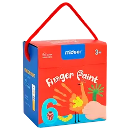 Set de creație Mideer Finger Paint Set pentru desen MD4165 Multicolor