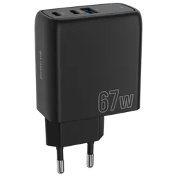 Încărcător de rețea Proove Shot GaN (67 W) Black