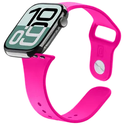Curelușă Apple Watch SE Urban Band Pink Inox
