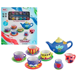 Set de creație Lulu Ceramic 555-DIY002 Multicolor Pentru copii, 3+
