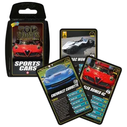 Joc de masă Winning Moves Top Trumps Sports Cars Dezvoltare, 6+
