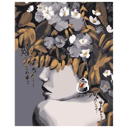 Pictură pe numere Strateg Mister de aur GS1001