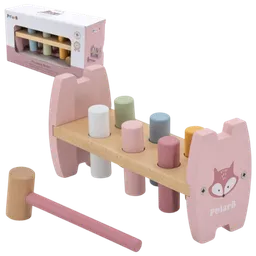 Joc educativ VIGA PolarB Fox 44208 Pink