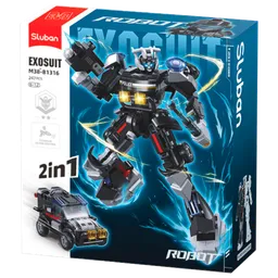 Sluban Robot police car