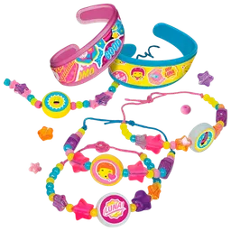 Set de creație Clementoni Fun Bracelets 15160 Pink