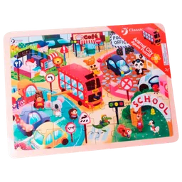 Puzzle Clementoni Animal City