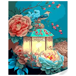 Pictură pe numere Strateg Lanternă vintage GS1621