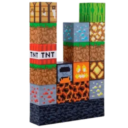 Paladone Minecraft Block Building Light V2