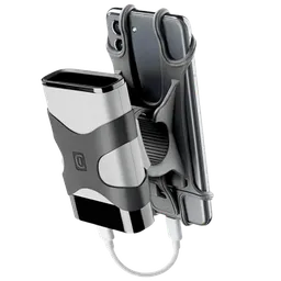 Suport pentru telefon Cellularline BIKEHOLDERPBK Black Gray