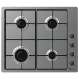 Plită încorporabilă pe gaz Candy CHW6LBX Inox