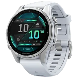 Ceas inteligent Garmin Fenix 8 Silver 1.3" | 43 mm | Oțel inoxidabil/Silicon
| 010-02903-00