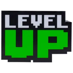 Lampă de masă fan Paladone Level UP Black