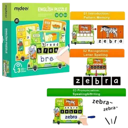 Joc educativ Mideer Learning to read and write