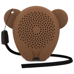 Boxă portabilă Hiper Zoo Music Mico Brown 3 W