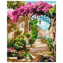 Pictură pe numere BrushMe Arca de flori BS53739